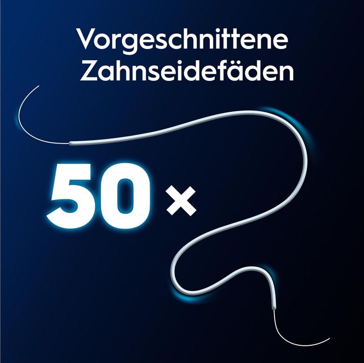 Productafbeelding Oral-B Threader Zahnseide 50 Fäden Zahnseide
