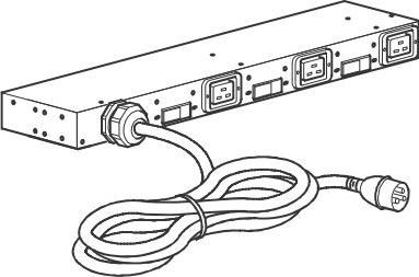 Produktbild APC Rack PDU Basic 0U/1U 220-240V 63A (3) C19