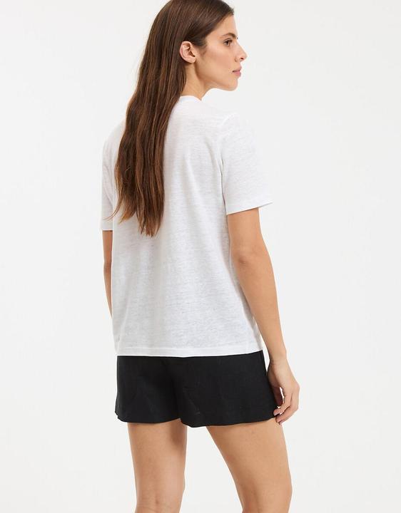 Produktbild La Redoute Collections T-Shirt mit V-Ausschnitt (M)