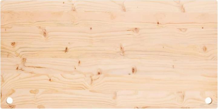 Actual product image VidaXL Schreibtischplatte 100x60x2,5 cm Massivholz Kiefer (100 x 60 x 2.5 cm)