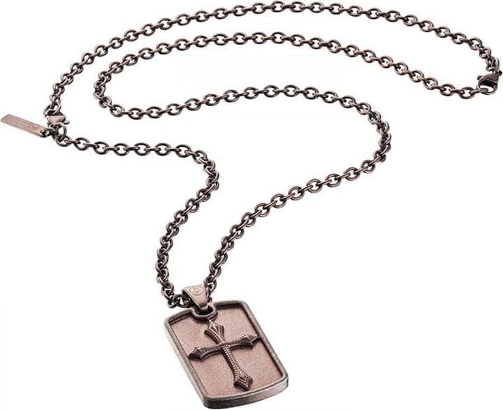 Immagine prodotto Police Collana da uomo in bronzo Croce dei Cavalieri PJ25872PSEBR/03 (Acciaio inossidabile)