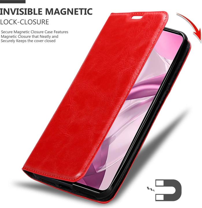Productafbeelding Cadorabo Boek Invis. Magnetisch deksel (Xiaomi Mi 11 Lite, Xiaomi Mi 11 Lite 5G, Xiaomi Mi 11 Lite 5G NE)