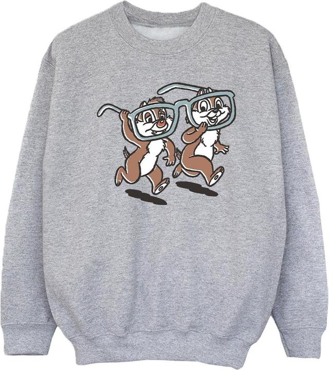 Actual product image Disney Girls Chip 'n Dale Glasses Sweatshirt (128)
