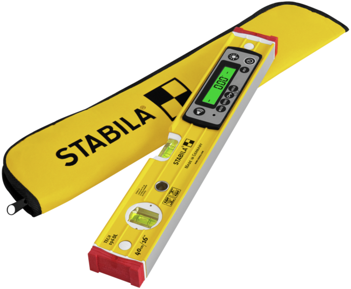 Image du produit Stabila Niveau à bulle électronique TECH 196 DL 40 cm sans étalonnage IP67 19830 (40 cm)