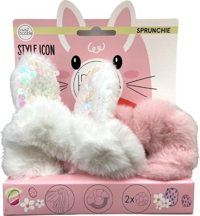 Image du produit Invisibobble élastique à cheveux Kids Sprunchie Duo Easter Cotton Candy (Élastiques à cheveux)