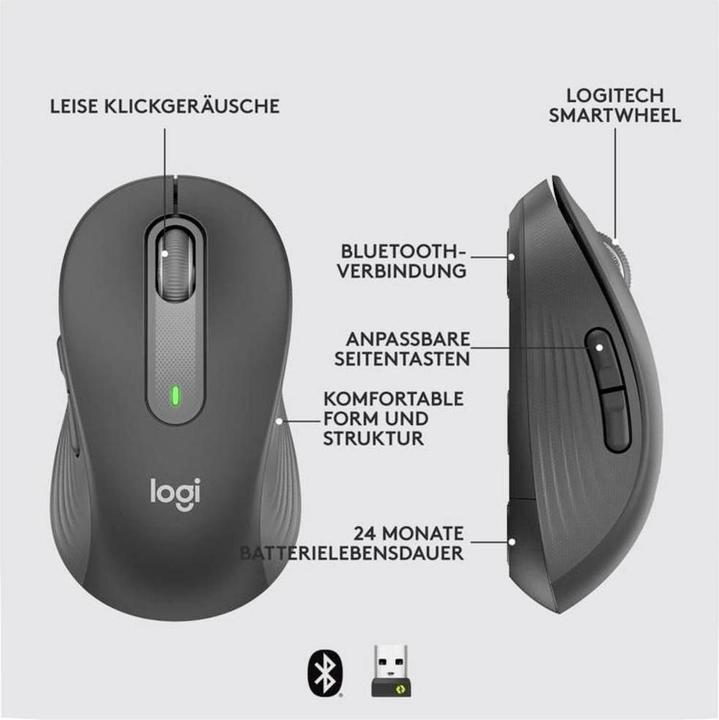 Produktbild Logitech Signature M650 L (Kabellos)