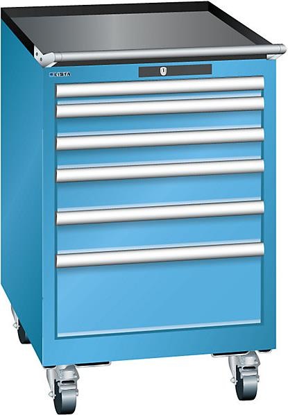Produktbild Lista Schubladenschrank, Breite 564 mm, fahrbar (6 x)