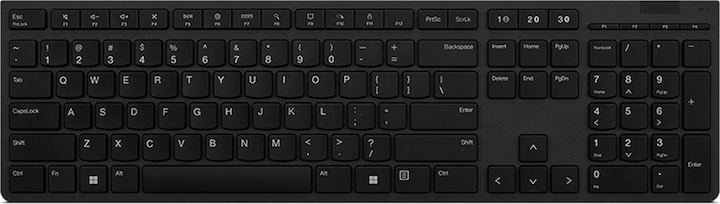 Produktbild Lenovo TAS wireless - Professional Rechargeable Keyboard (DE, Kabelgebunden)