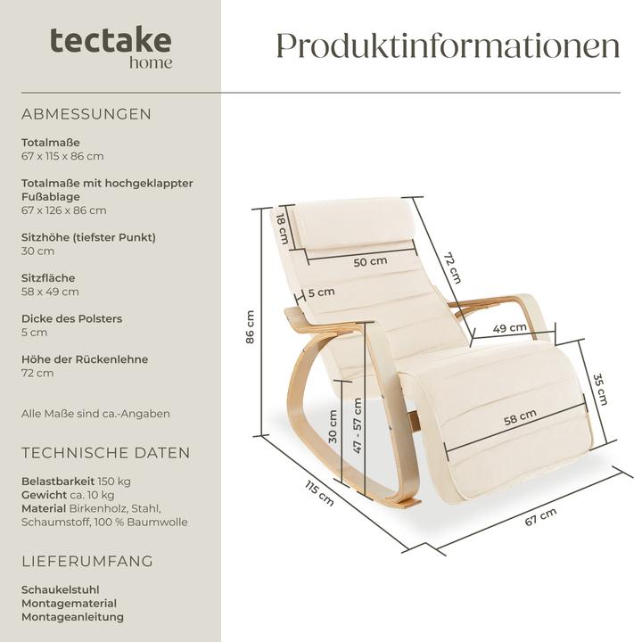 Actual product image tectake Onda