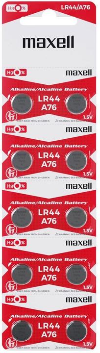Produktbild Maxell LR44 (10 Stk., LR44, 110 mAh)