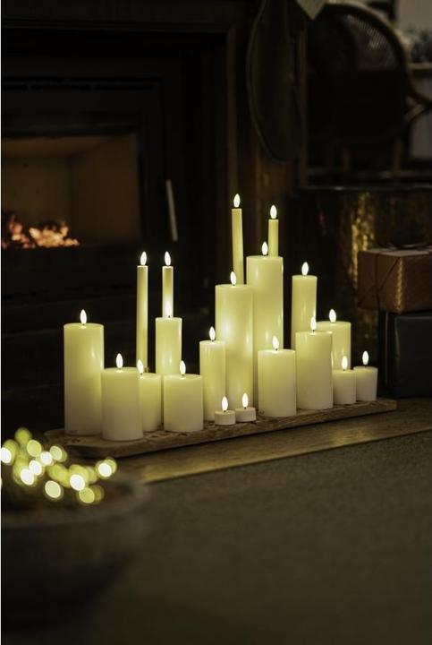 Immagine prodotto Sirius Set di candele LED Sille Midi, 2 x 20 cm, ricaricabile (2x)