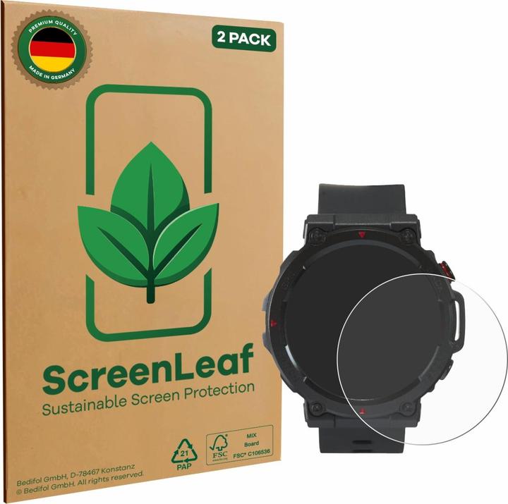 Actual product image ScreenLeaf Screen Protector sustainable Screen Protection, clear, anti-scratch