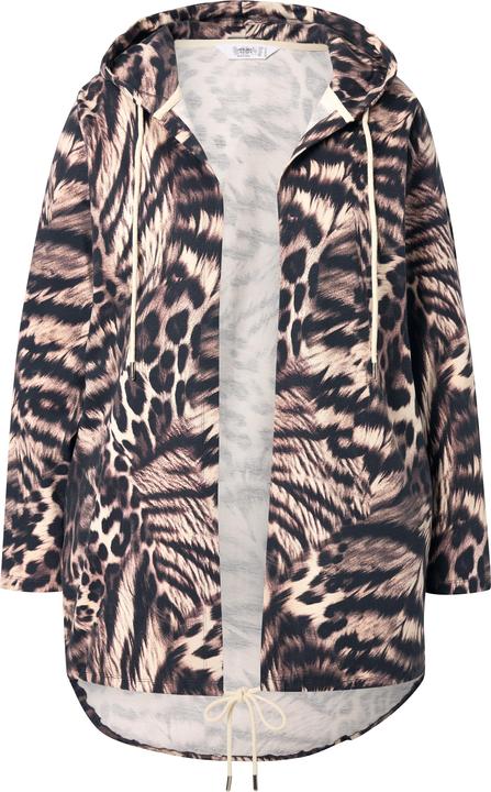 Produktbild Angel of Style Sweatjacke, offene Form, Leo, Kapuze (54)