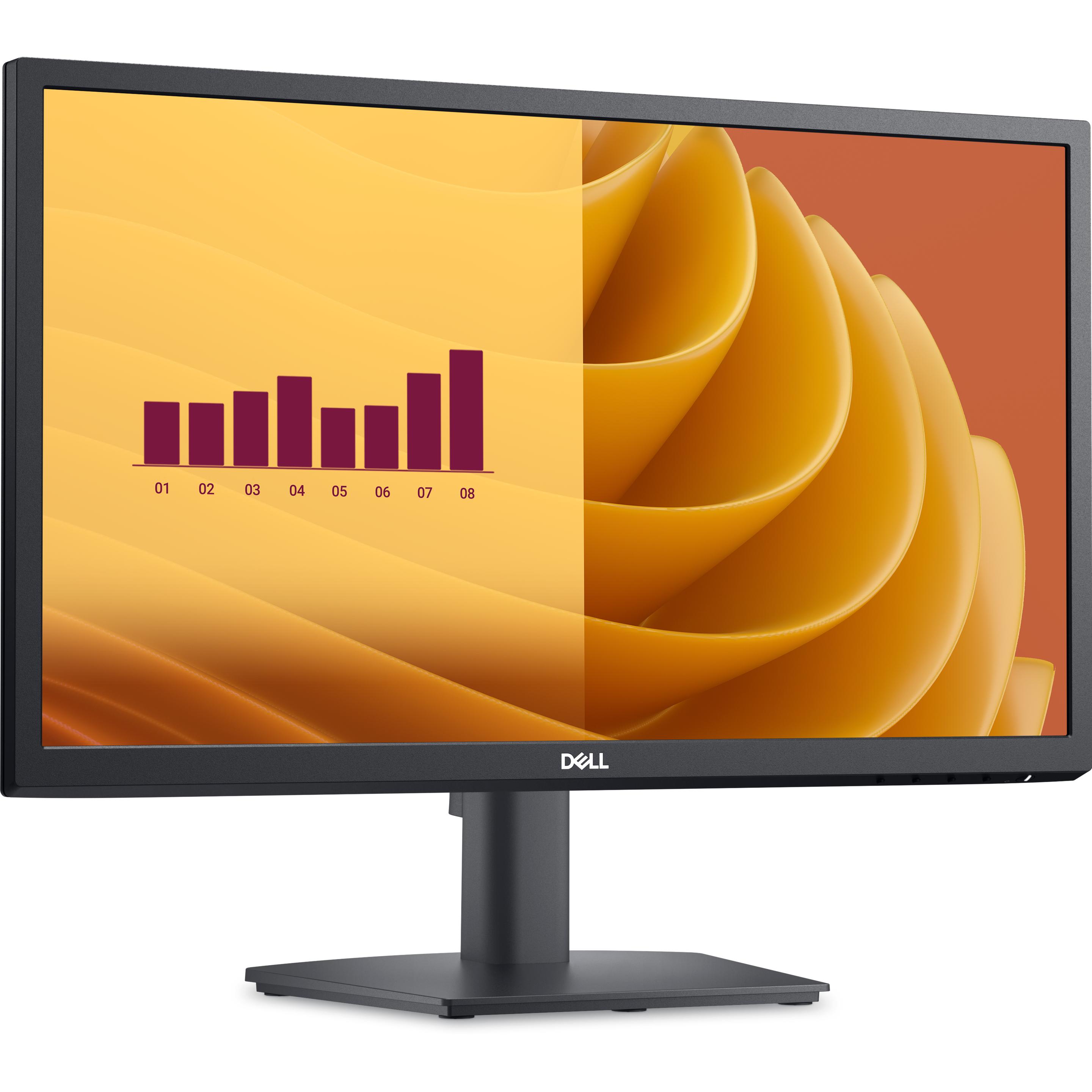 Dell E2225H (1920 x 1080 Pixel, 21.50"), Monitor, Schwarz