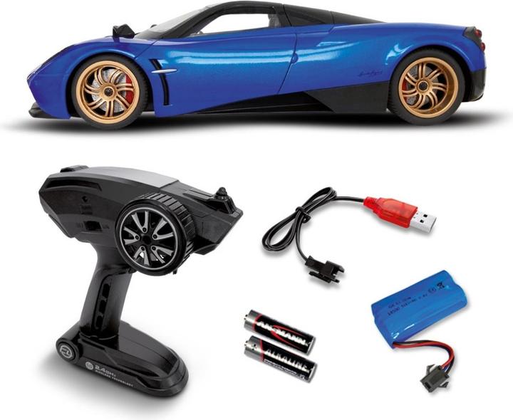 Actual product image Carson 1:14 Pagani Huaira 2.4G 100% RTR blue (RTR Ready-to-Run)