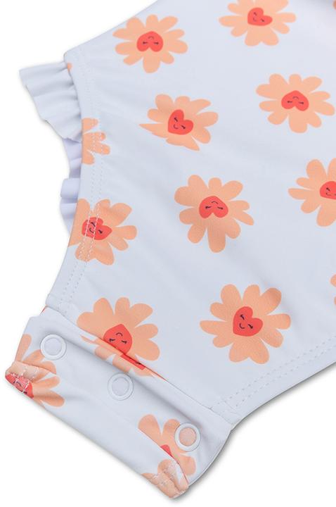 Swim Essentials Costume da bagno bambina 74/80 Cuori di fiori