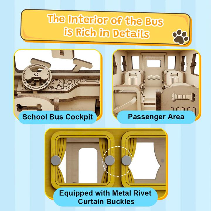 Immagine prodotto Pantasy Die Peanuts Puremind Bauset School Bus