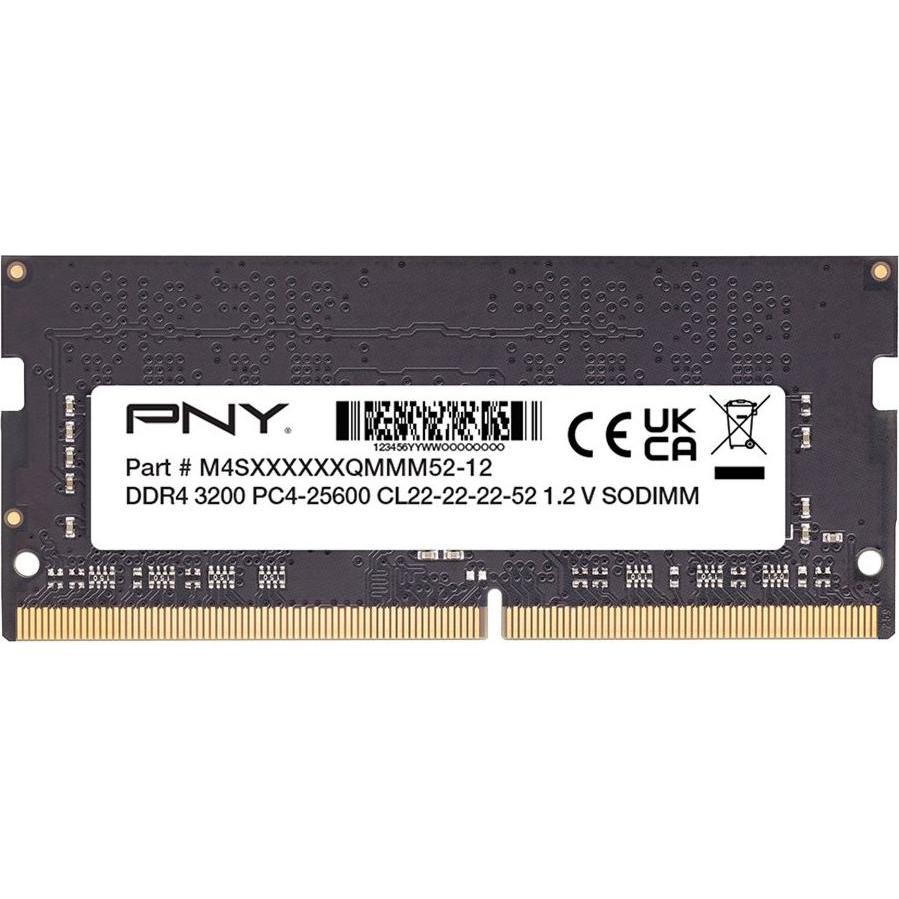 PNY PERFORMANCE DDR4 3200MHZ 8GB (1 x 8GB, 3200 MHz, DDR4-RAM, SO-DIMM), RAM