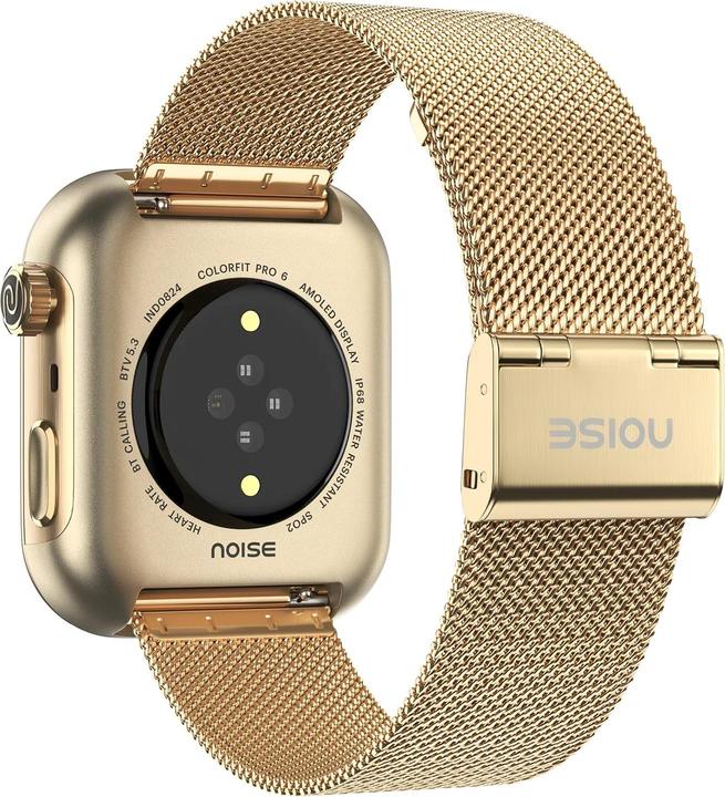 Actual product image Noise Pro 6 Smartwatch Champagne Link