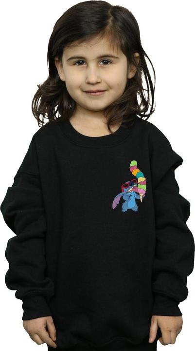 Produktbild Disney Lilo And Stitch Ice Cream Sweatshirt Mädchen (152, 158)