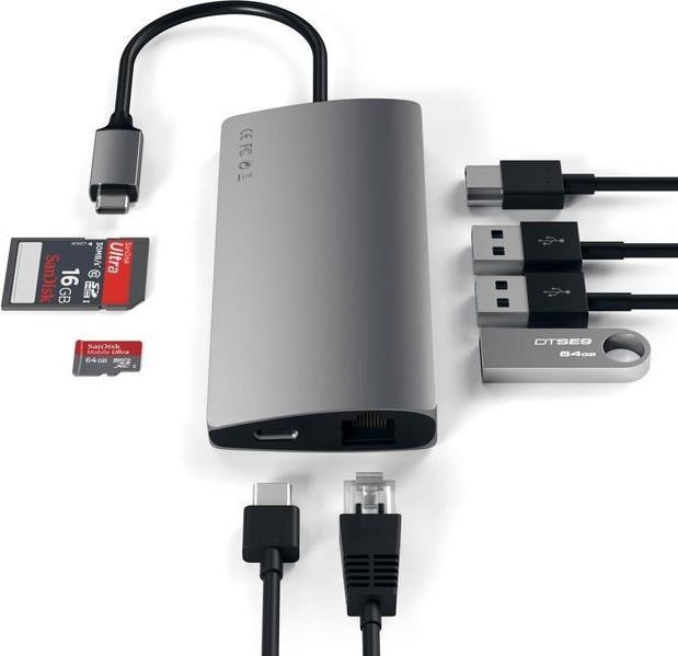 Produktbild Satechi ST-TCMA2M (USB-C, 8 Ports)