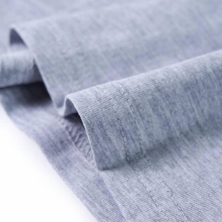 Immagine prodotto vidaXL Camicia da bambino a maniche lunghe grigio melange 92,Materiale: 95 (92)