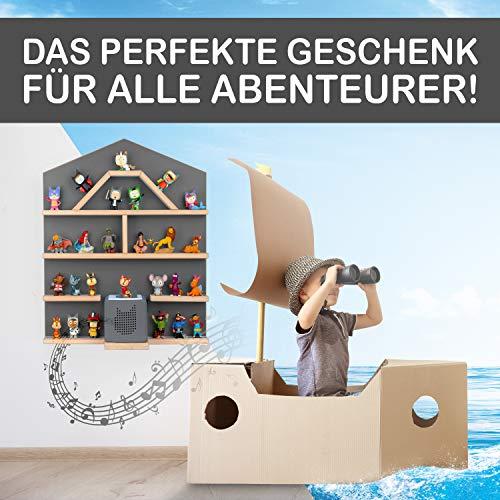 Actual product image Little Moonshine Shelf for Tonie Box and Tonies, gray