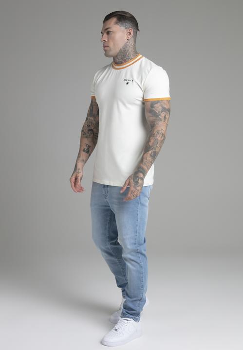 Immagine prodotto Siksilk T-shirt T-shirt Ringer in ecru (L)