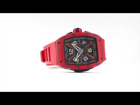 Actual product image Nubeo NB-6079-02 Parker Automatic Limited 44mm 3ATM men's watch