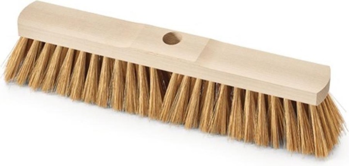 Actual product image Nölle Broom poly/coconut/synthetic fibres L 600 mm beechwood body w. handle hole (1 pcs.)