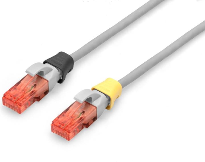 Produktbild Digitus Farbclips für RJ45-Kabel Mischfarben, 20 Stk. x 5 Farben (CAT5e, 0.01 m)