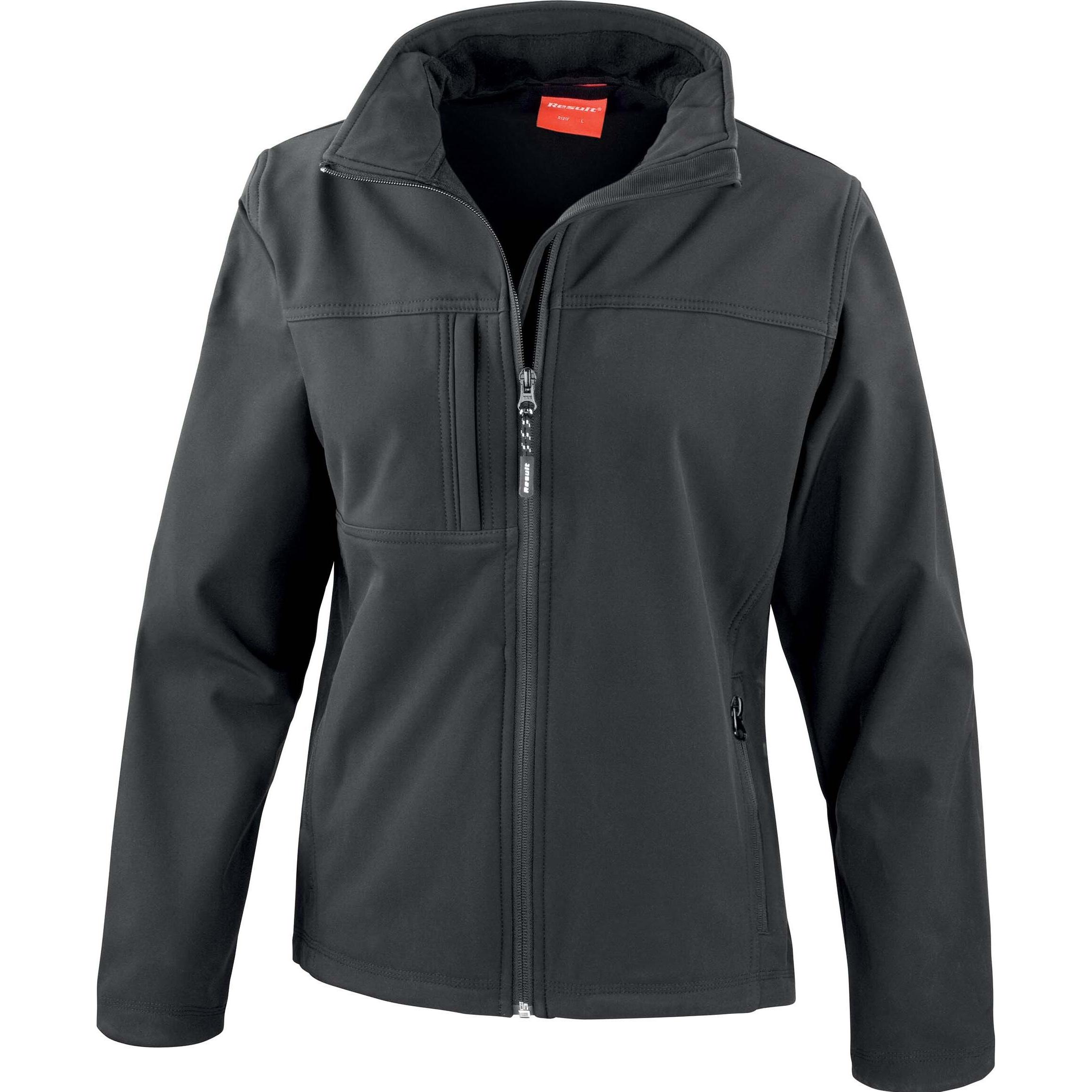 Regatta, Damen, Jacke, Softshell Femme (L), Schwarz, L