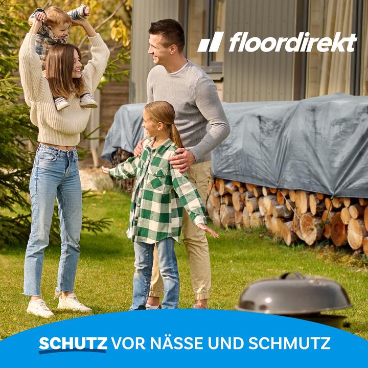 Produktbild Floordirekt Abdeckplane 140 g/m² (4 x 6 m)