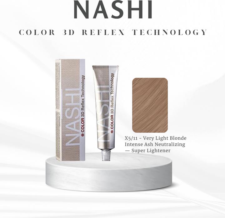 Produktbild Nashi Color 3D Reflex Technology Haarfarbe (Sehr helles Blond)