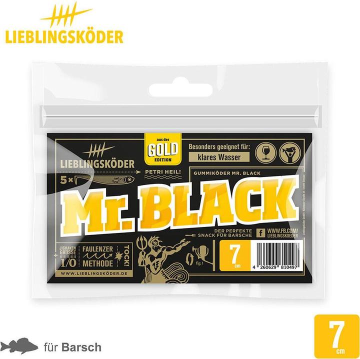Immagine prodotto Lieblingsköder Mr.Black (7 cm)