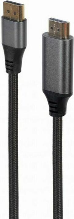 Gembird CC-DP-HDMI-4K-6 Cavo video adattatore 1,8 m DisplayPort HDMI Tipo A (Standard) Nero (1.80 m)