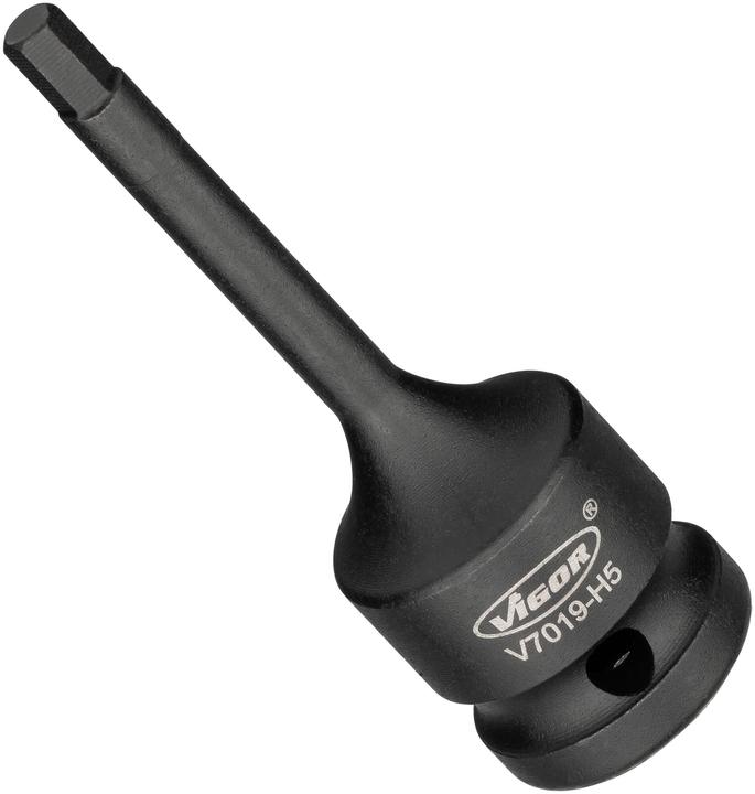 Actual product image Vigor 1/2 "HEXAGON SOCKET IMPACT WRENCH DR.ONE.H5 (5 mm)