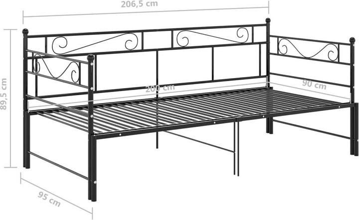 Image du produit vidaXL Schlafsofa-Gestell (90 x 200 cm)