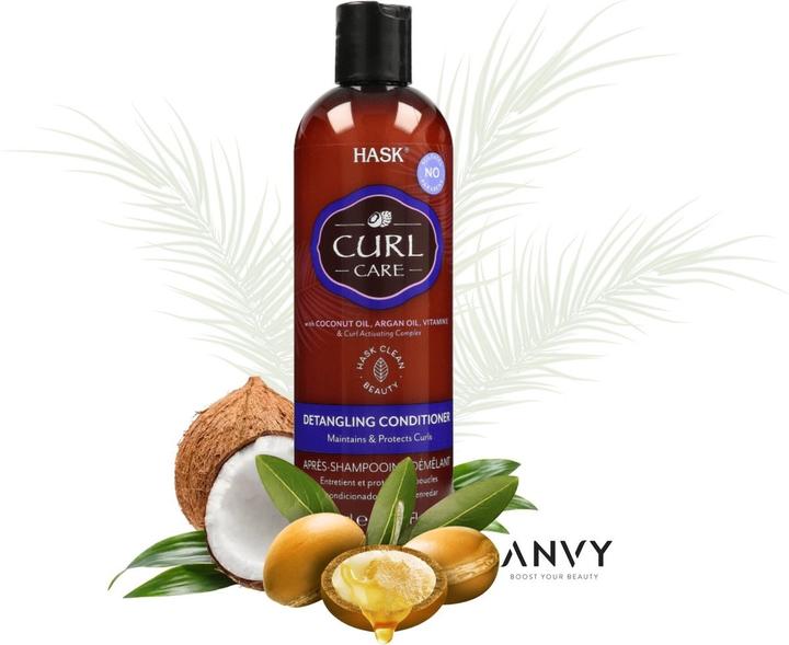 Produktbild Hask CURL CARE detangling conditioner 355 ml (355 ml)