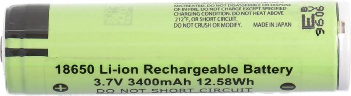 Image du produit Panasonic batteries industrielles pour batterie NCR18650B (1 pcs, 18650, 3400 mAh)