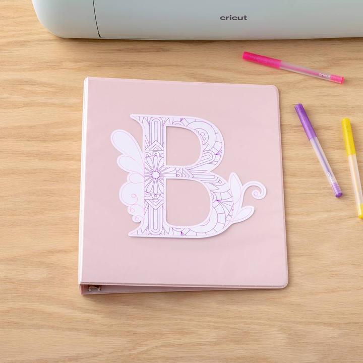 Produktbild Cricut Glitter Gel Neon pens 5-pack Pink Orange Yellow Green Blue (P)