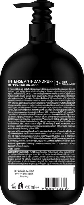 Image du produit Syoss Intense (750 ml, Shampoing liquide)