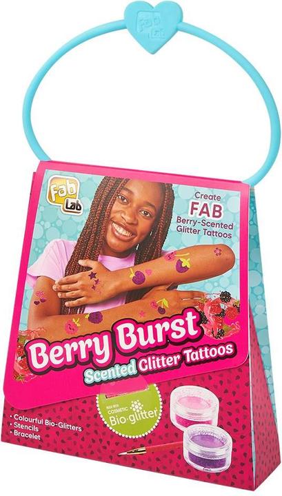 Linex FabLab Berry Burst Tatuaggi glitterati con profumo (30485)
