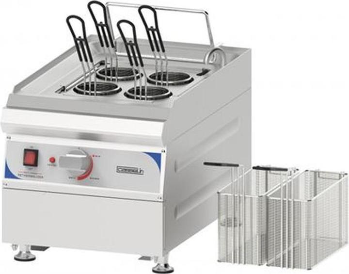 Casselin Pastamacher mit automatischem Entfrosten, Aan-/Uitschakelaar und Thermostateinstellung