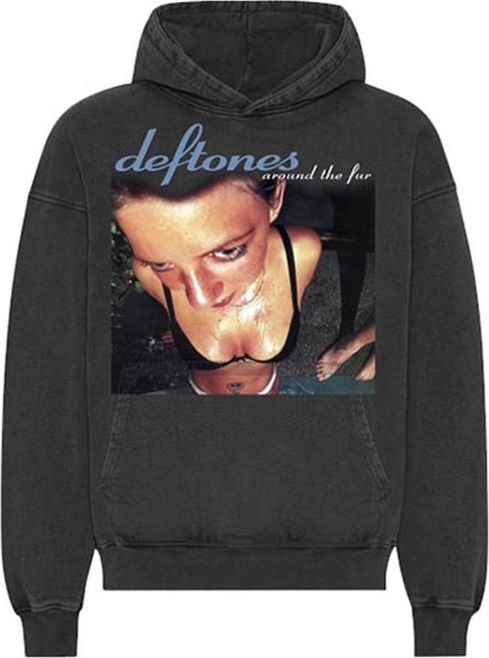 Produktbild Deftones Around The Fur Kapuzenpullover Steinwaschen (M)