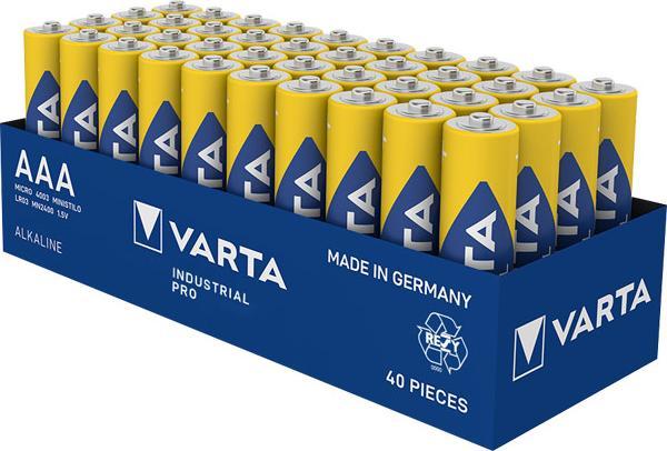 Varta Industrial Pro (40 Stk., AAA, 1270 mAh)