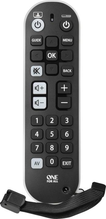 Actual product image One for All URC 6820 Zapper + (Universal remote control, Infrared)
