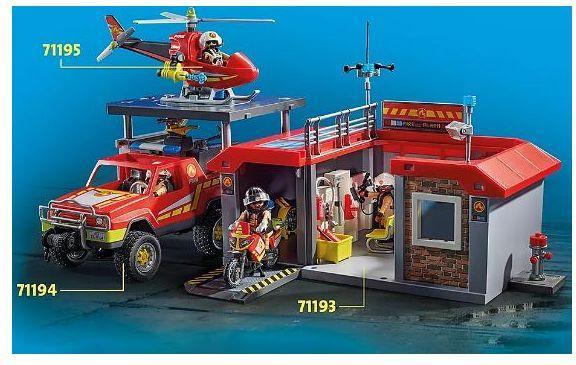 Actual product image Playmobil Take-away fire station (71193, Playmobil City Action)