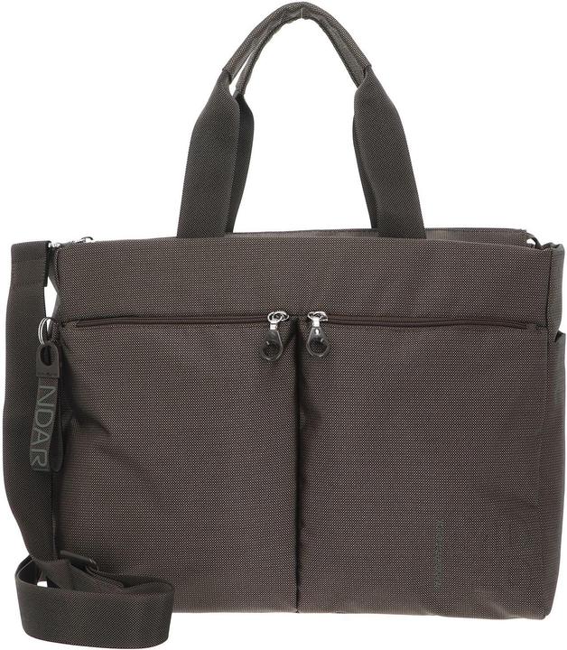 Mandarina Duck Duffle-Tasche, ideal für Ryanair-Kabinenmasse mit Innen- und Aussentaschen