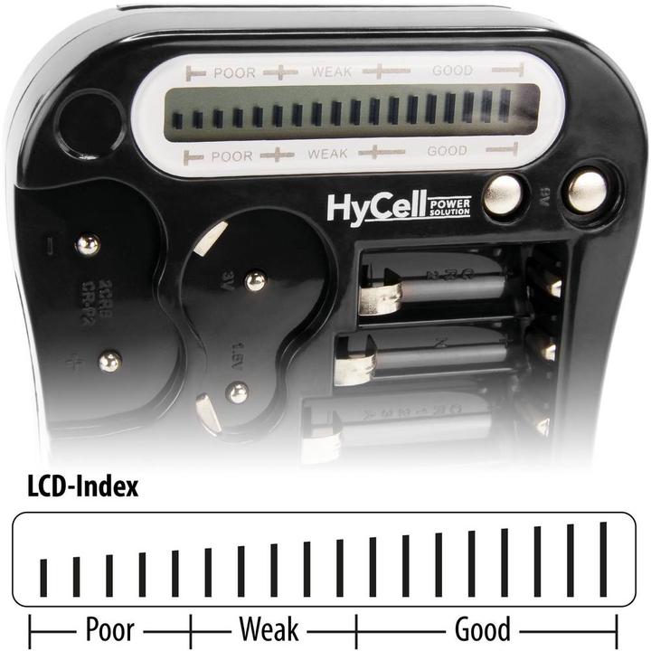 Produktbild HyCell Zoom LCD Batterie-Tester